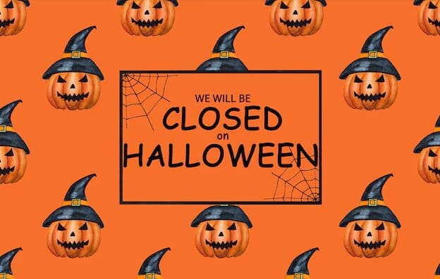 halloween closure