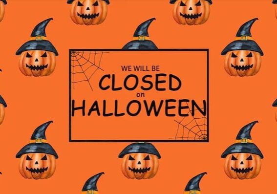 halloween closure